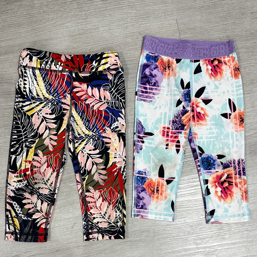 2 Ideology macys girls leggings size 5